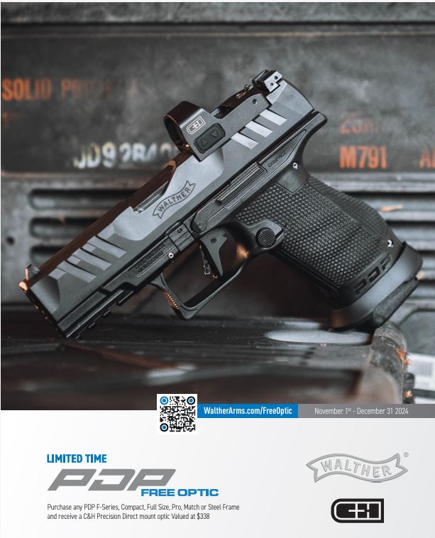 Walther – Free Optic Rebate